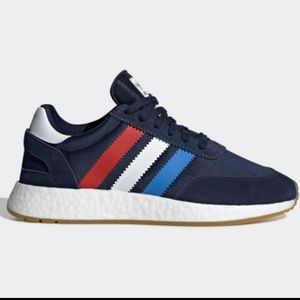 Adidas I-5923 Iniki Boost Blue Running Shoes New